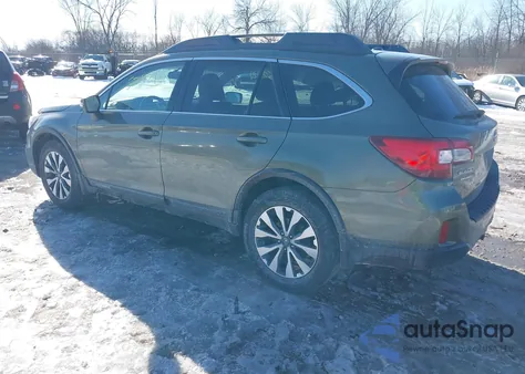 2015 Subaru Outback 2.5I Limited z USA, uszkodzony, nr VIN 4S4BSBJCXF3267110